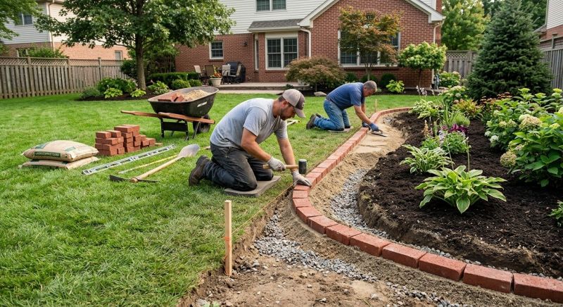 Brick Landscaping Installation in Stamford, CT
