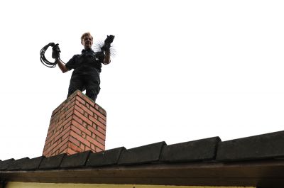 Chimney Inspection in Dry Weather